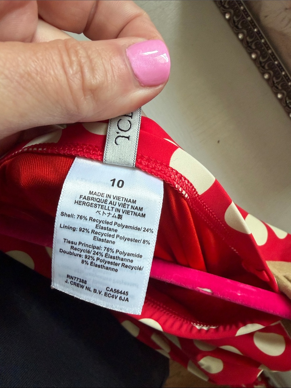 EUC J.Crew One Piece-Very Flattering. Matching Coverup set in separate listing - Picture 5 of 5